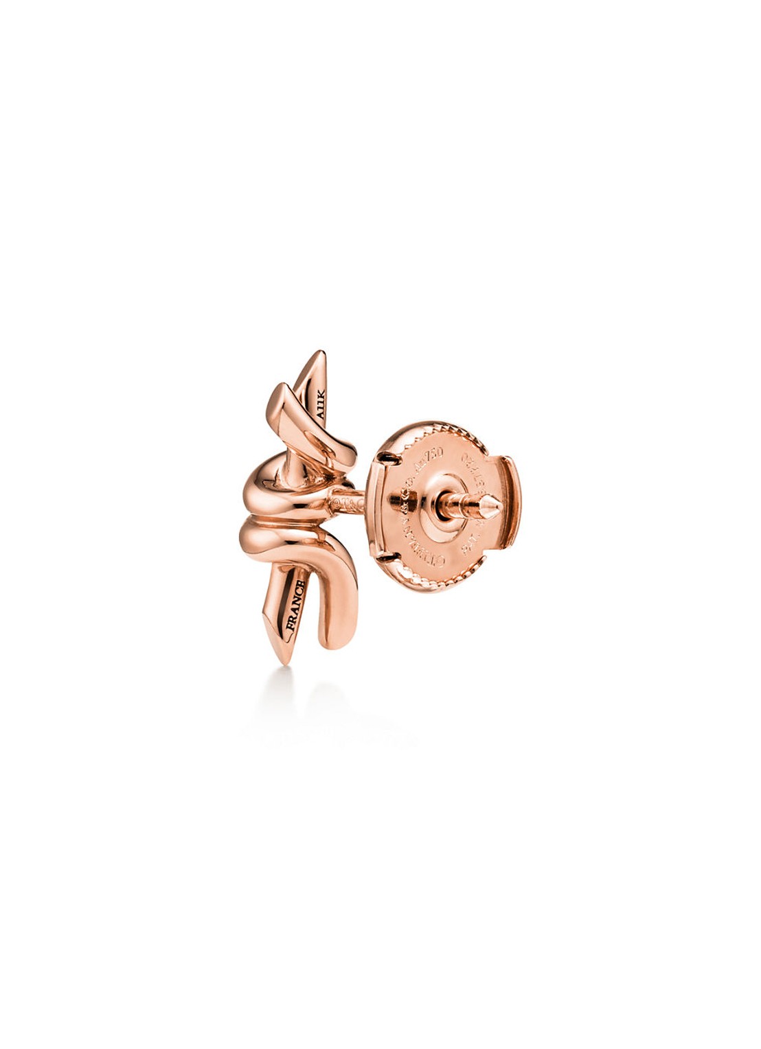 Tiffany & Co. Knot Small oorknopjes van 18 karaat roségoud 84887 - detail 4 undefined