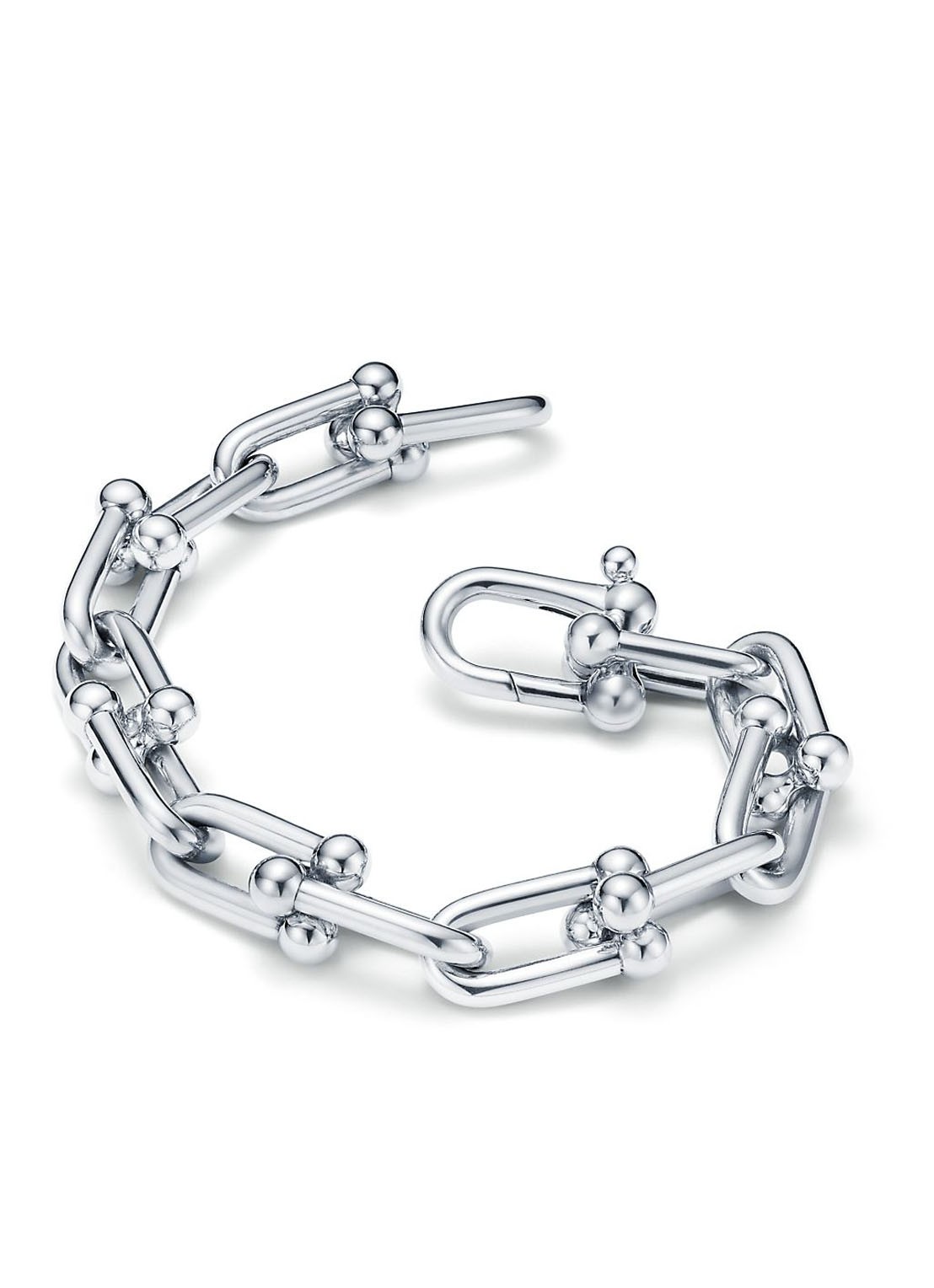 Tiffany & Co. Link Large schakelarmband van sterling zilver 75991 - voorkant 2 undefined