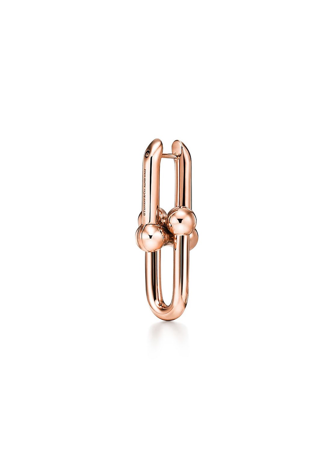 Tiffany & Co. Link Small oorhangers van 18 karaat roségoud 74580 - detail 2 undefined