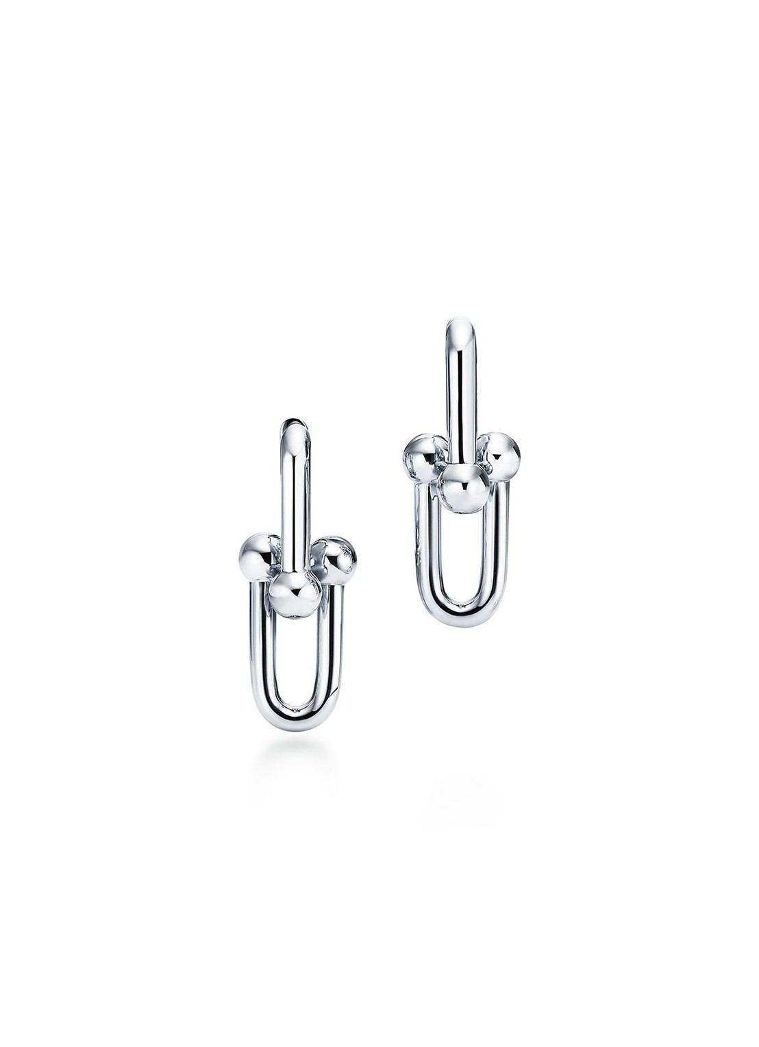 Tiffany & Co. Link Small oorhangers van sterling zilver 74581 - voorkant 3 undefined