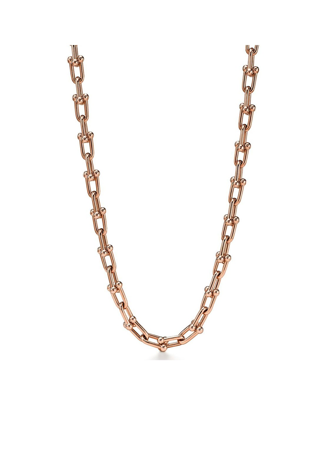 Tiffany & Co. Medium Link ketting van 18 karaat roségoud 76339 - voorkant 4 undefined