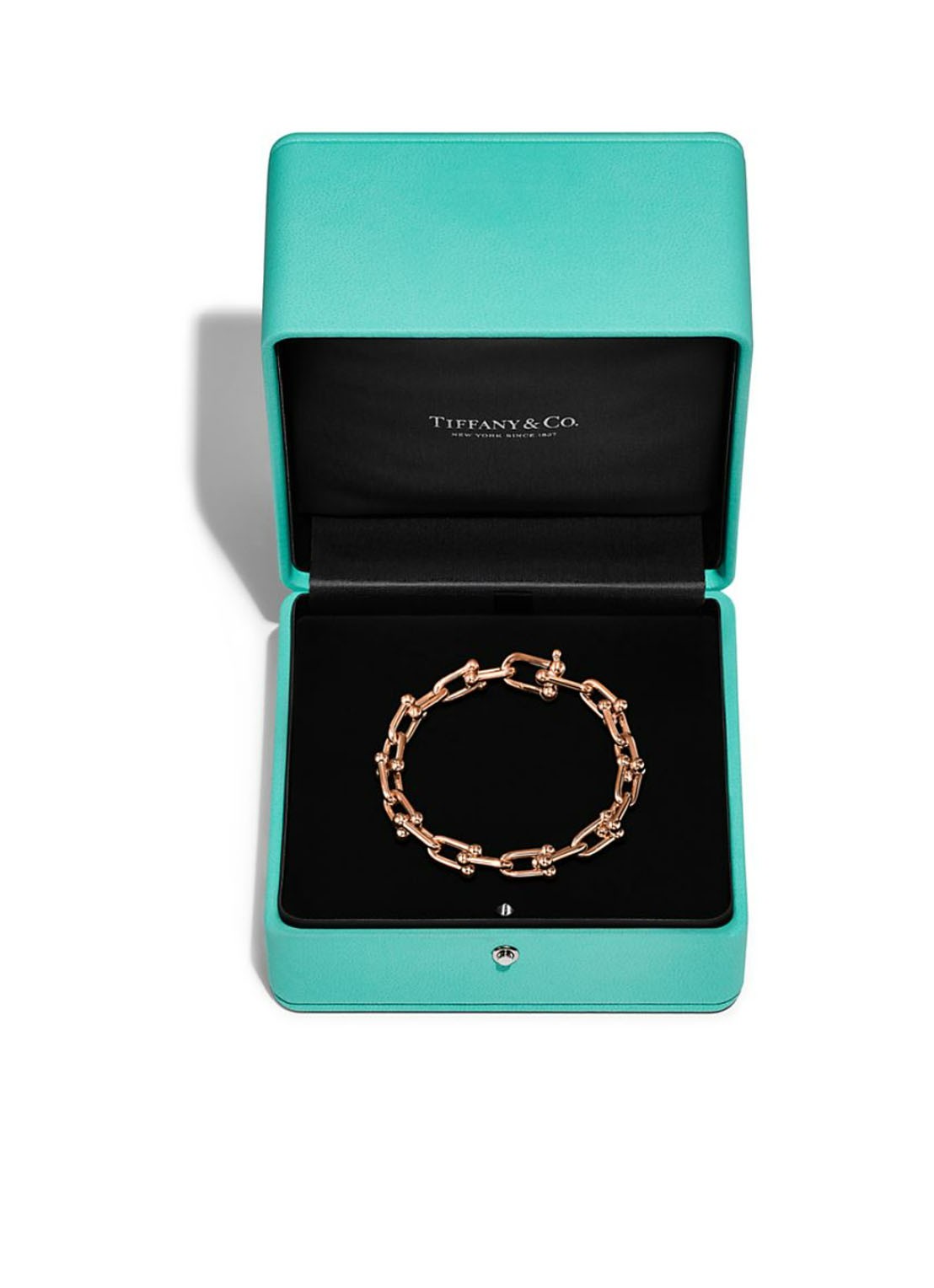 Tiffany & Co. Medium Link schakelarmband van 18 karaat roségoud 76342 - detail 2 undefined