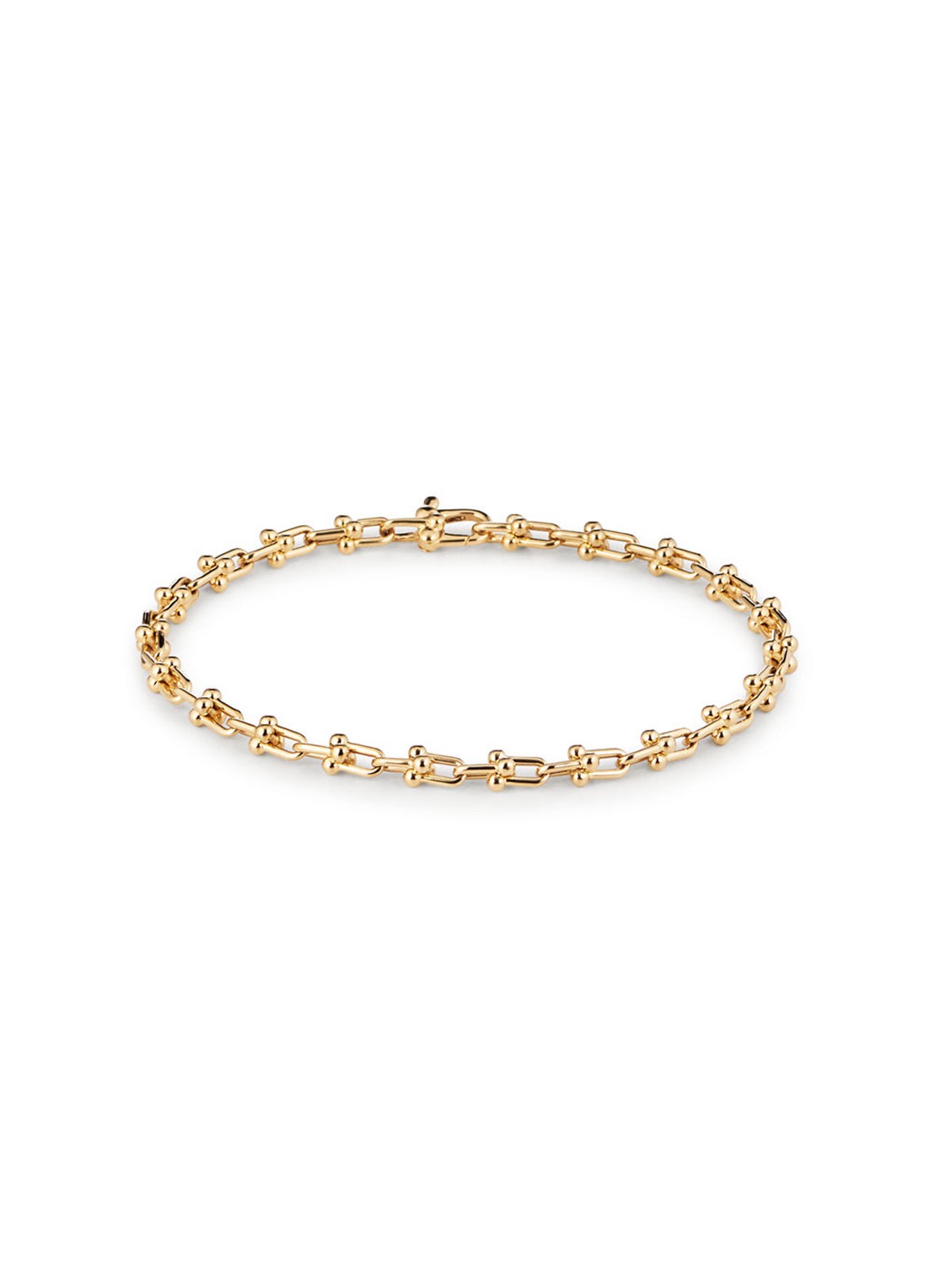 Tiffany & Co. Micro Link Large schakelarmband van 18 karaat geelgoud 10223 - detail 5 undefined