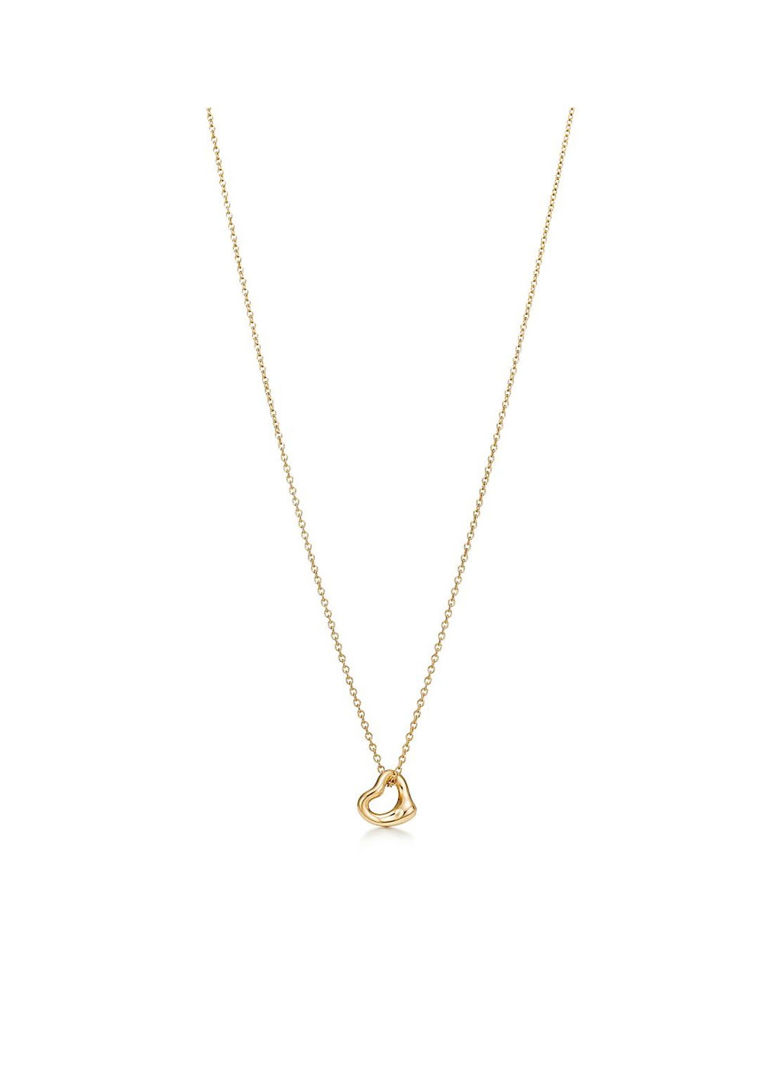 Tiffany & Co. Open Heart ketting van 18 karaat geelgoud 22375 - voorkant 3 undefined