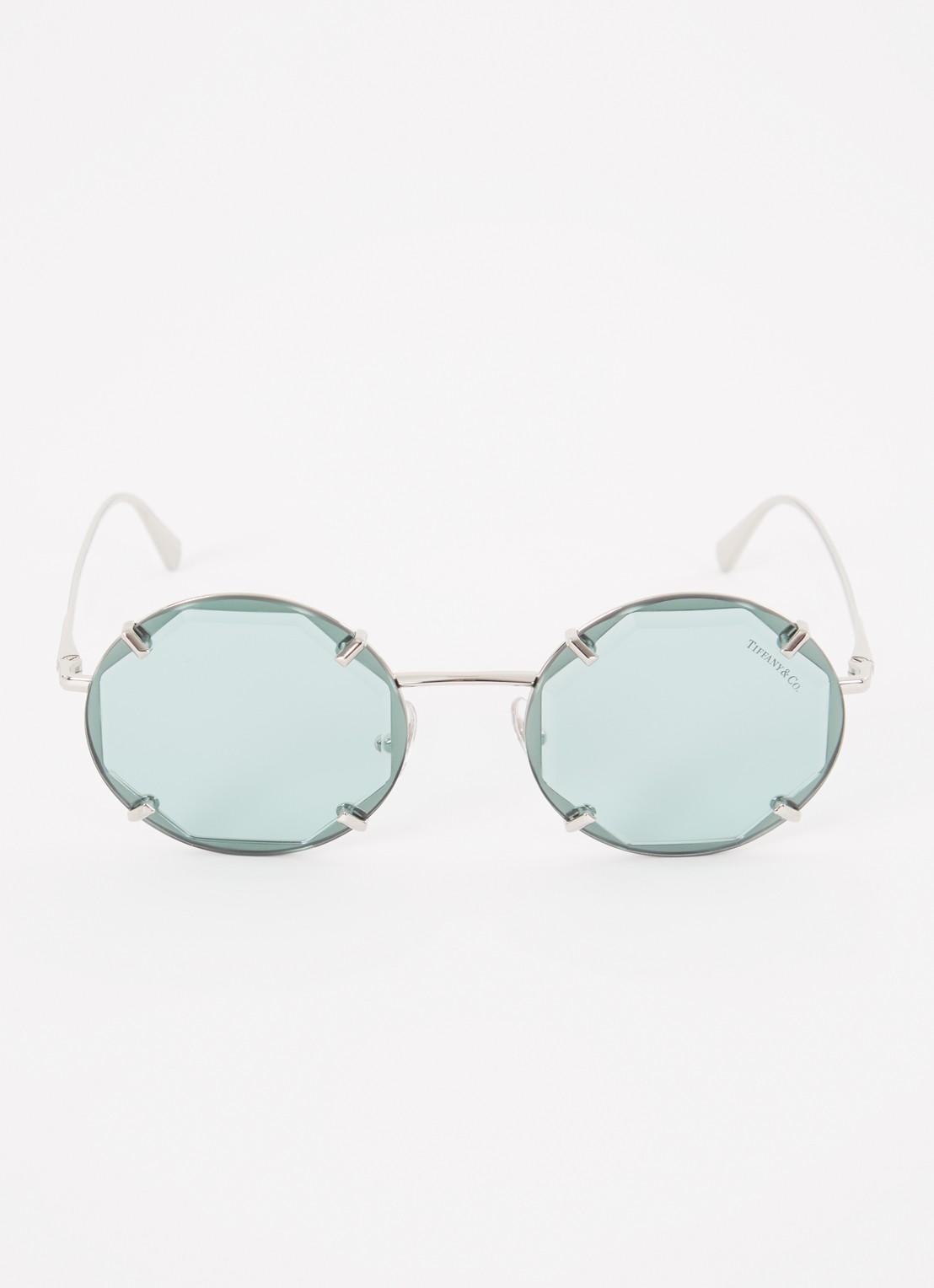 Tiffany & Co. Retro zonnebril TF3091 - detail zilver