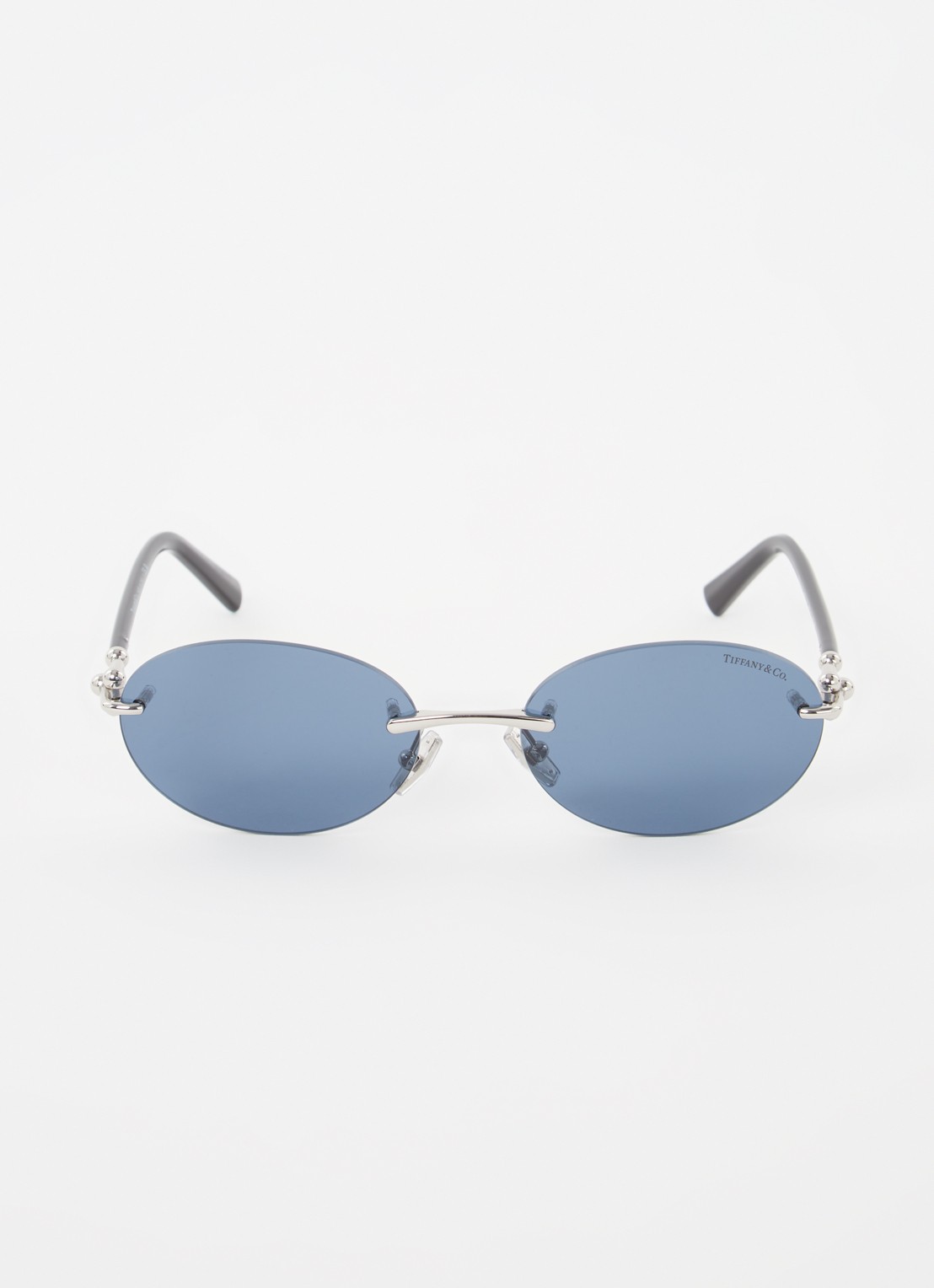 Tiffany & Co. Retro zonnebril TF3104D - detail 3 zwart