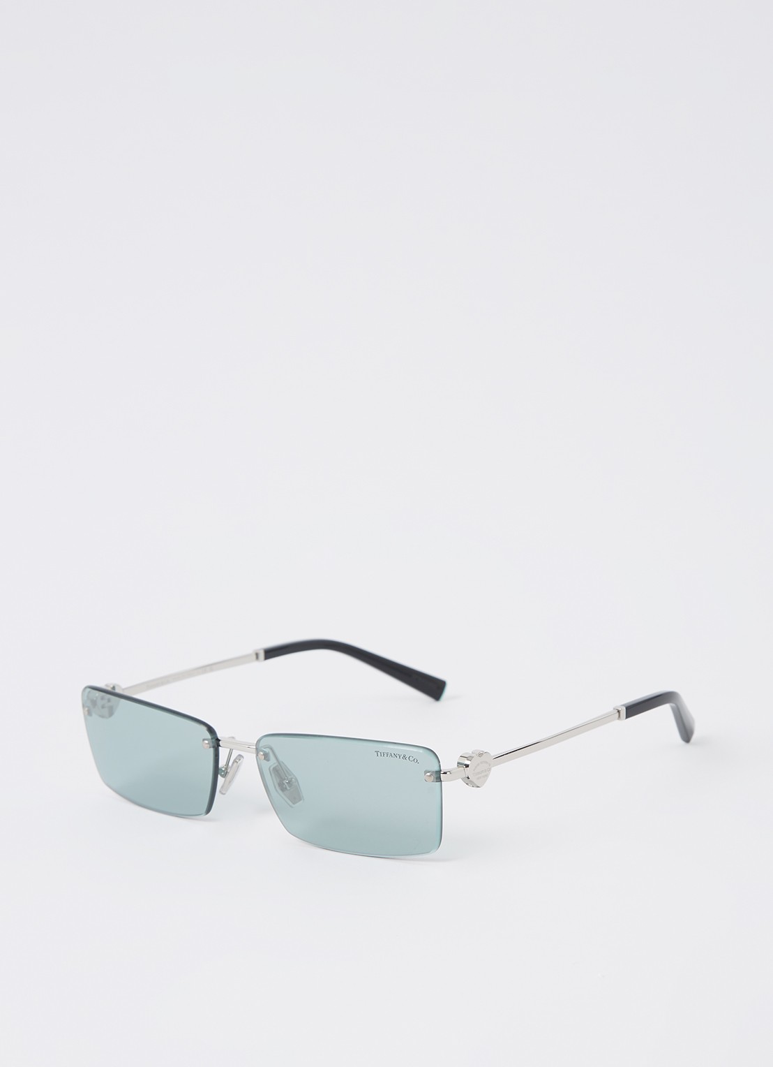 Tiffany & Co. Retro zonnebril TF3108B  - voorkant 4 zwart