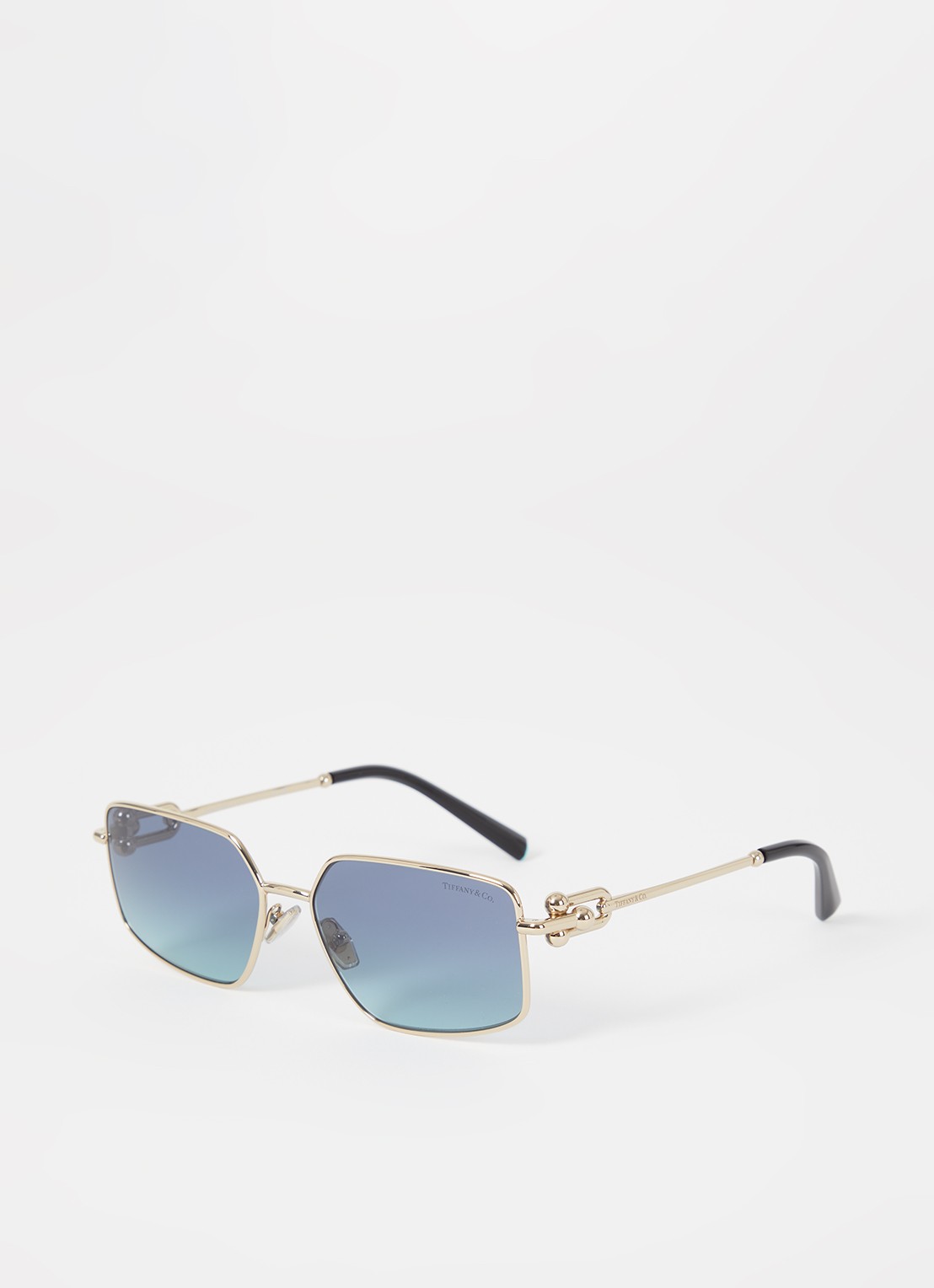 Tiffany & Co. Retro zonnebril TF3111 - voorkant goud
