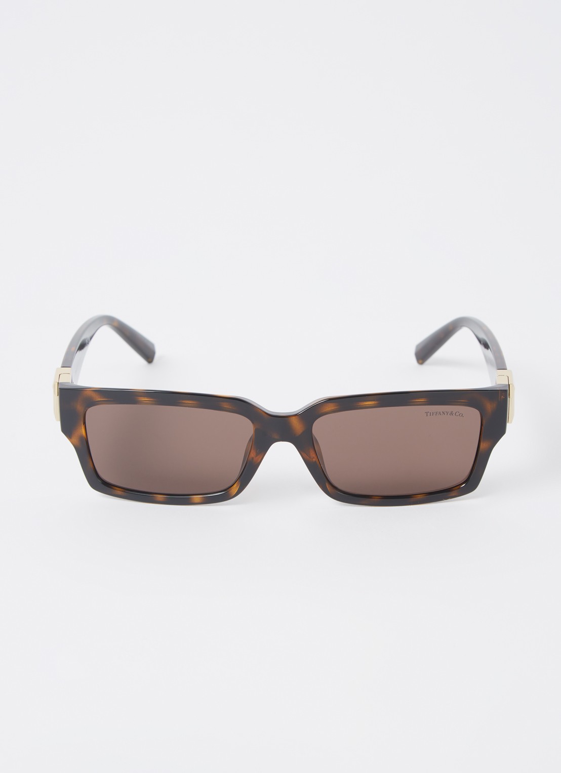 Tiffany & Co. Retro zonnebril TF4226U  - detail donkerbruin