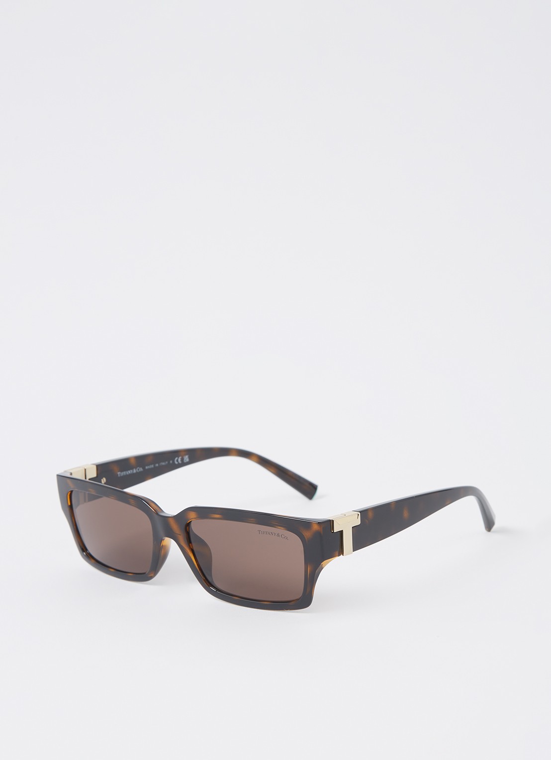 Tiffany & Co. Retro zonnebril TF4226U  - voorkant 4 donkerbruin