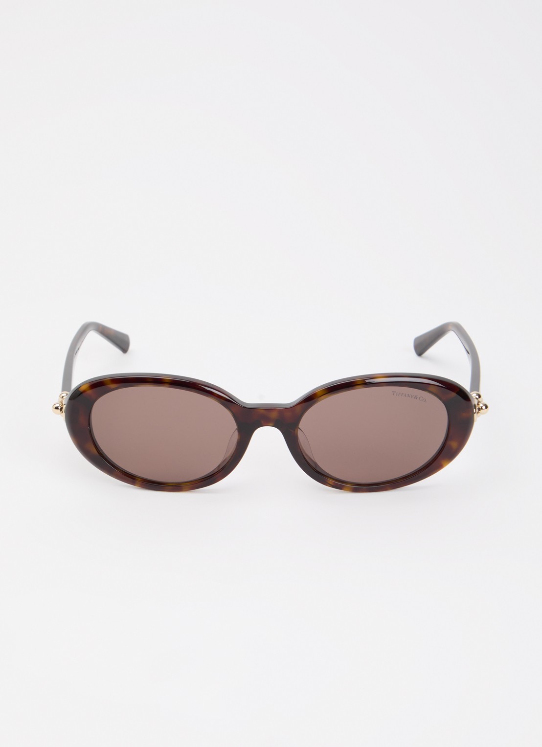 Tiffany & Co. Retro zonnebril TF4242D - detail 2 donkerbruin