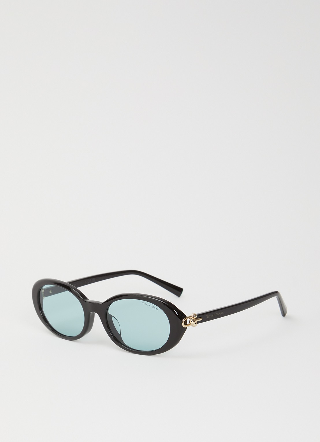 Tiffany & Co. Retro zonnebril TF4242D - voorkant 4 zwart