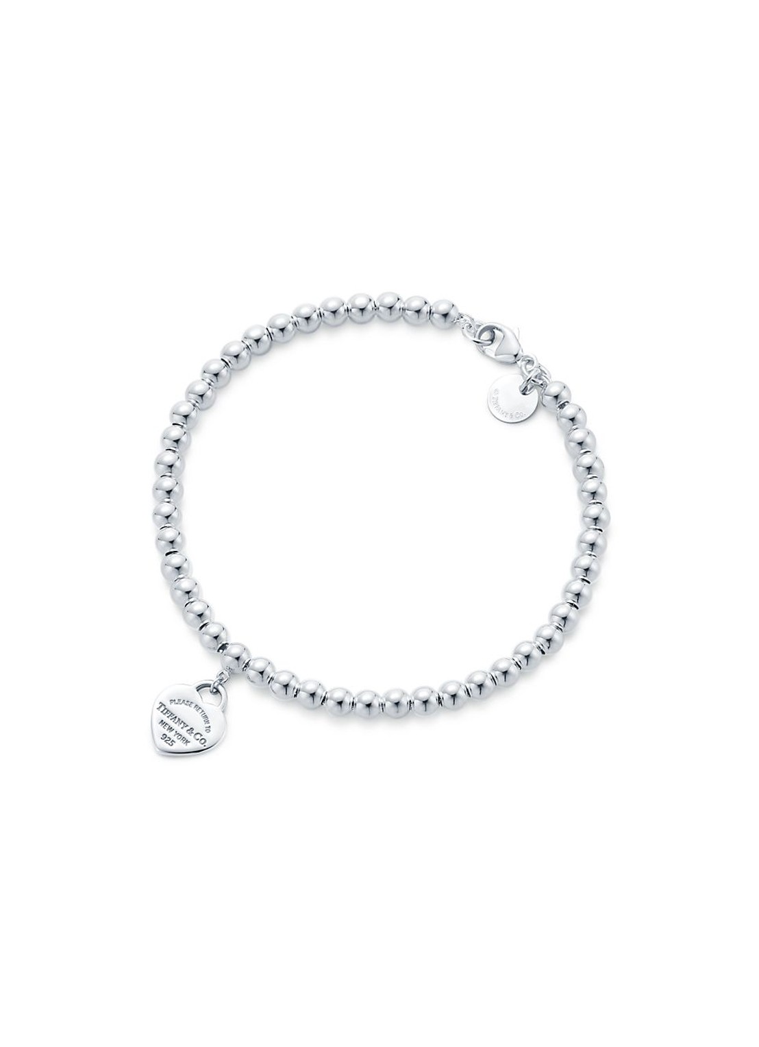 Tiffany & Co. Return to Tiffany® Tiffany Blue® Heart Tag armband van sterling zilver 57196 - voorkant 5 undefined