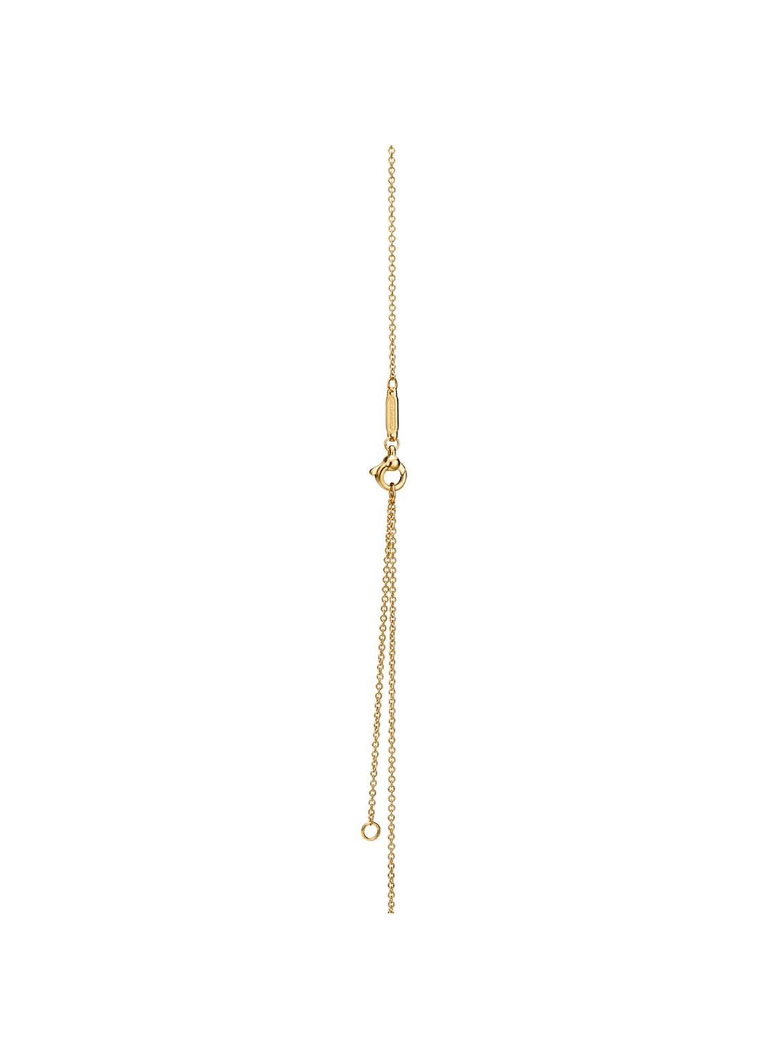 Tiffany & Co. Return to Tiffany™ Mini Heart Tag ketting van 18 karaat geelgoud met diamant 84380 - detail 4 undefined