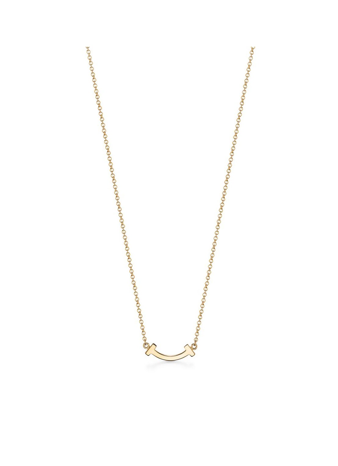 Tiffany & Co. Smile Mini ketting van 18 karaat geelgoud met hanger 40236 - voorkant 3 undefined