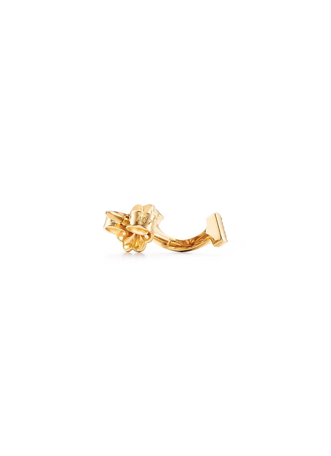 Tiffany & Co. Smile oorknopjes van 18 karaat geelgoud met diamant 74009 - detail 4 undefined