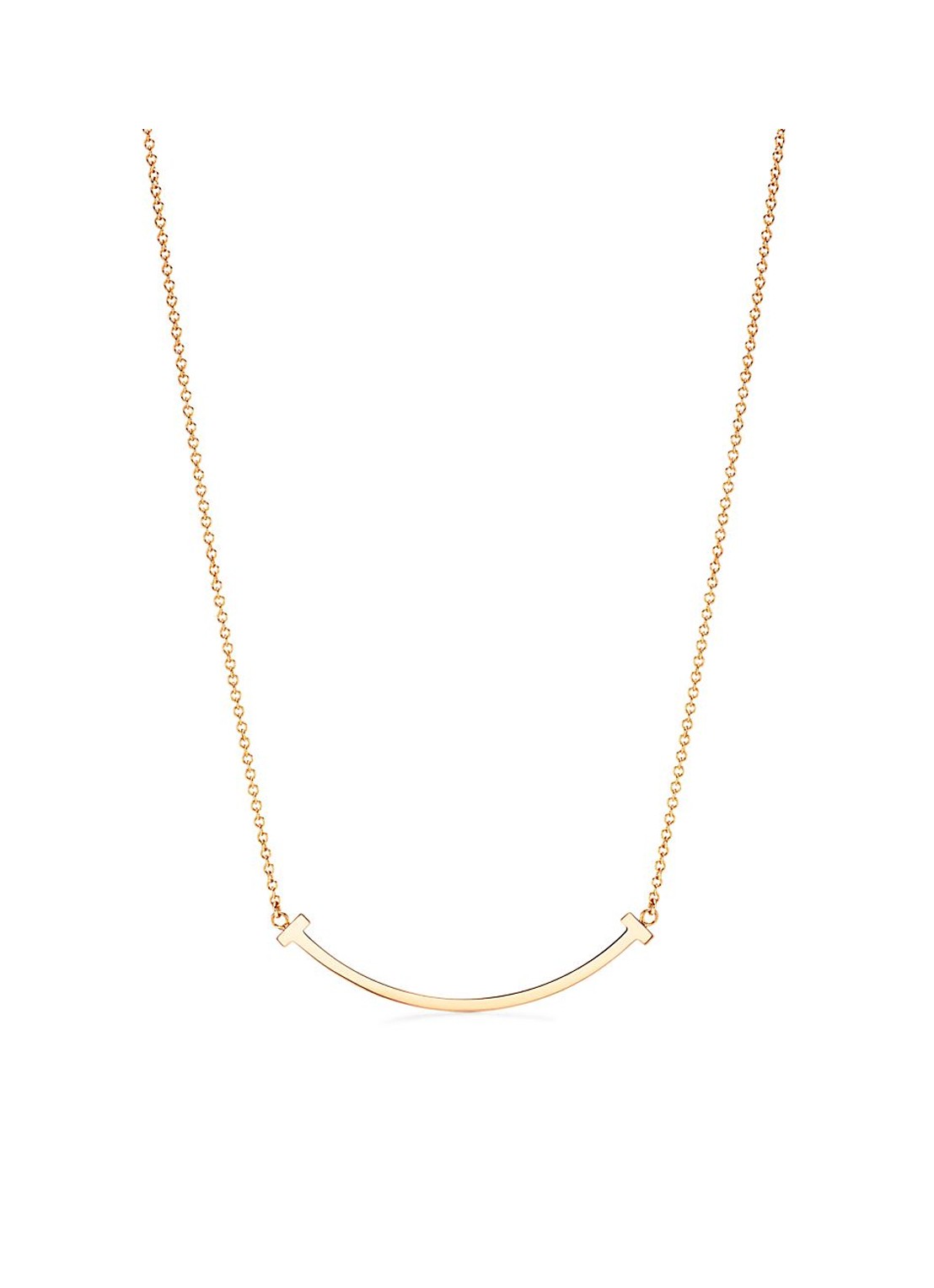 Tiffany & Co. Smile Small ketting van 18 karaat geelgoud met hanger 71976 - voorkant 2 undefined