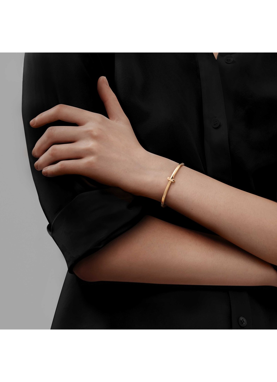 Tiffany & Co. T1 bangle van 18 karaat geelgoud 67934 - achterkant 8 undefined