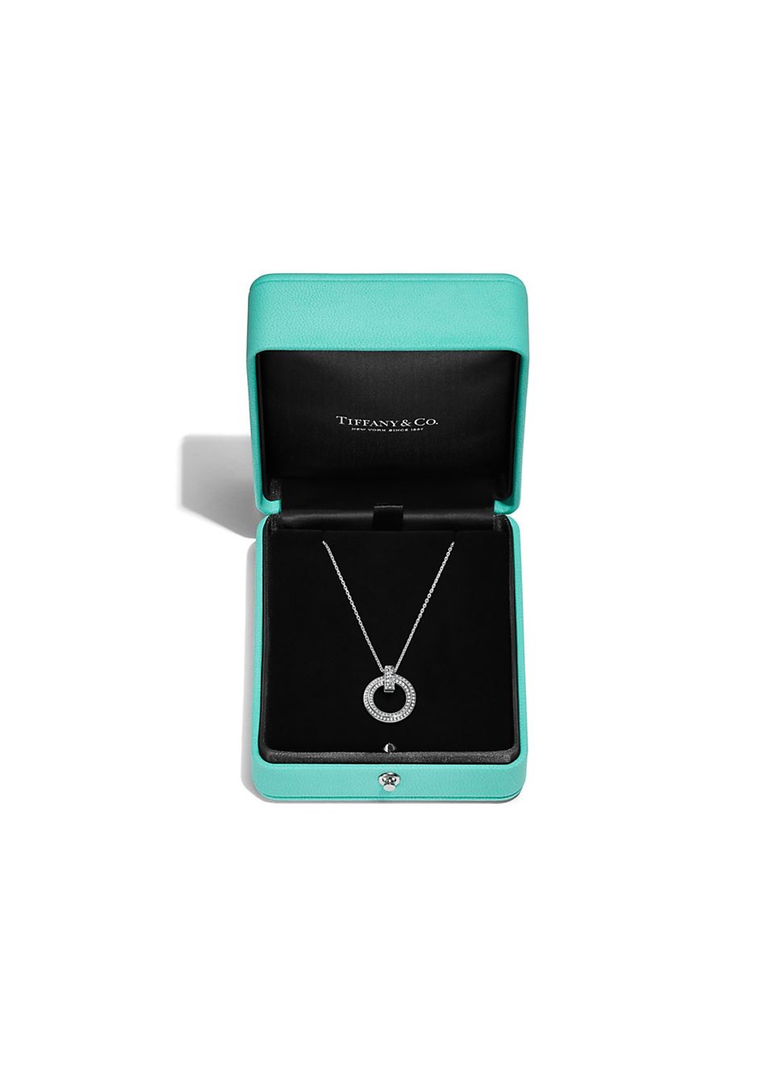 Tiffany & Co. T1 ketting van 18 karaat witgoud met diamant 80884 - detail 3 undefined