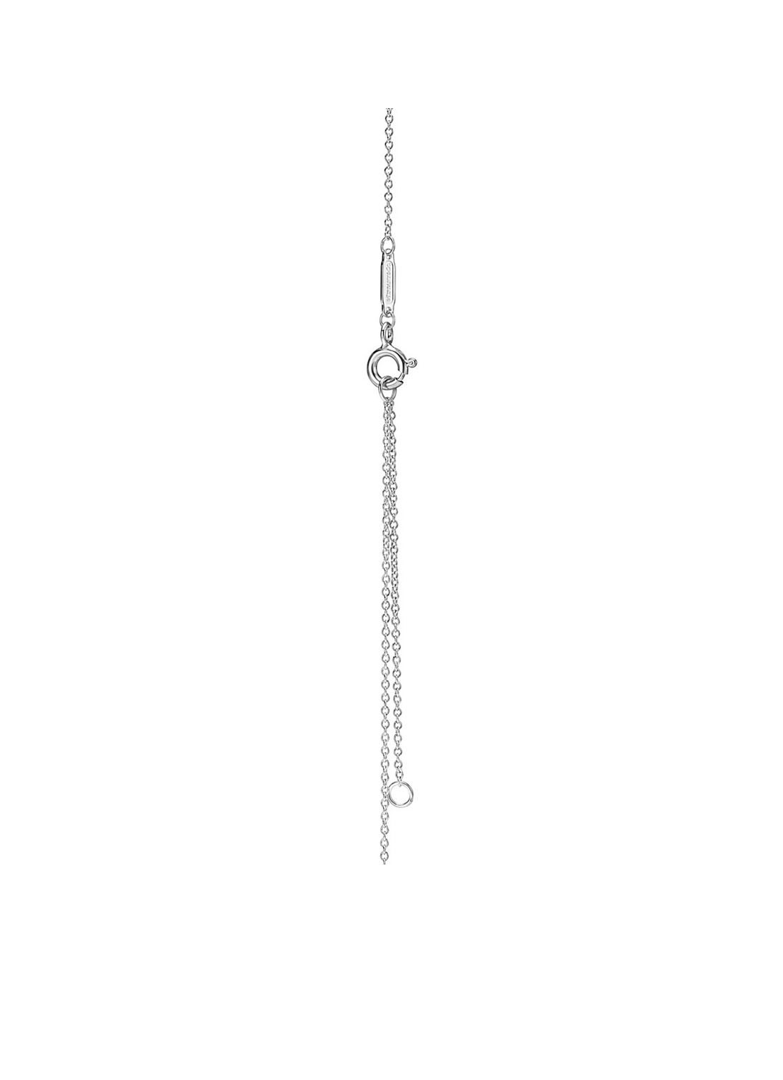 Tiffany & Co. Tiffany Blue Heart Mini ketting van sterling zilver met diamant 19028 - detail 3 undefined