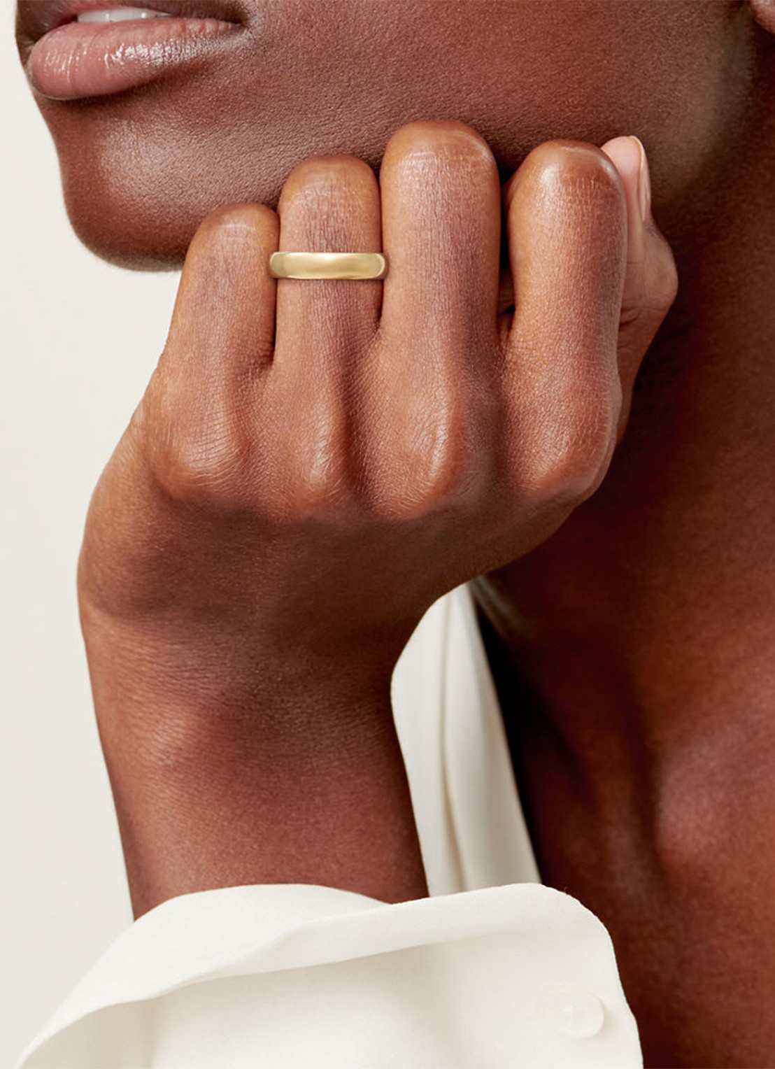 Tiffany & Co. Tiffany Forever Wedding Band ring van 18 karaat geelgoud 3293 - detail undefined