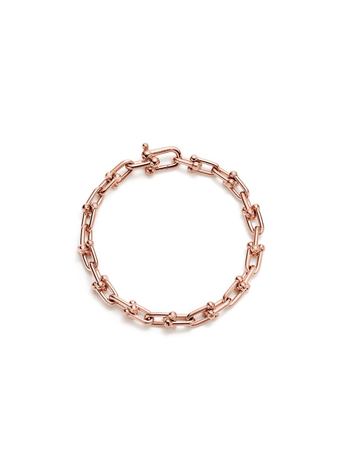 Tiffany & Co. Tiffany HardWear armband van 18 karaat roségoud 75988 - voorkant undefined