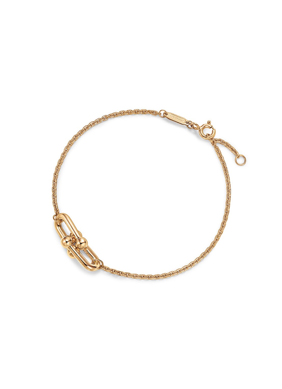 Tiffany & Co. Tiffany HardWear Double Link armband van 18 karaat geelgoud 85148 - voorkant undefined