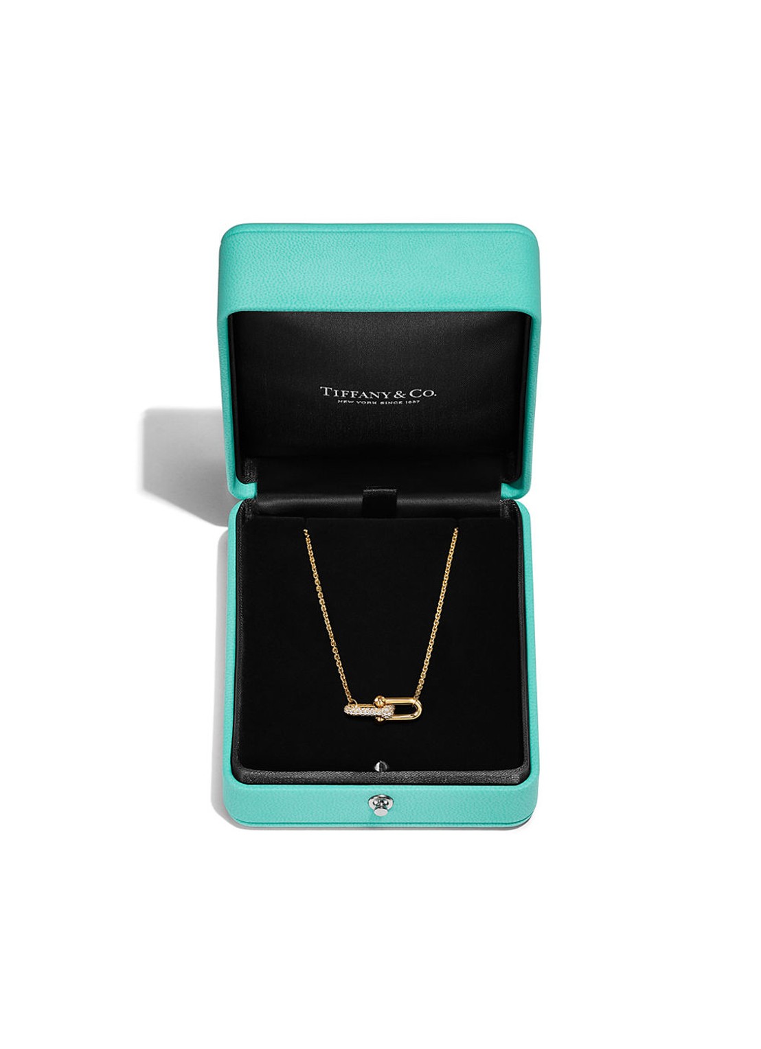 Tiffany & Co. Tiffany HardWear Double Link ketting van 18 karaat geelgoud met diamant 84802 - detail 7 undefined