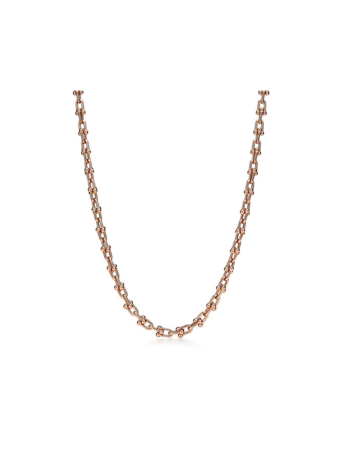 Tiffany & Co. Tiffany HardWear ketting van 18 karaat roségoud 81773 - voorkant undefined