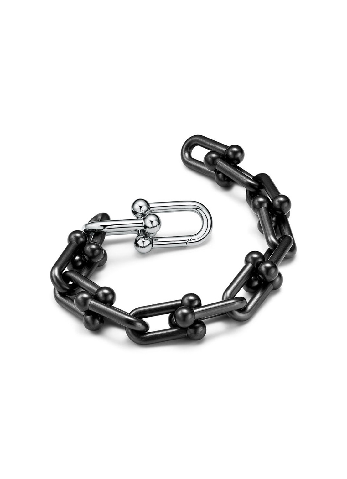 Tiffany & Co. Tiffany HardWear Large Link armband met 18 karaat witgoud 83662 - voorkant 2 undefined