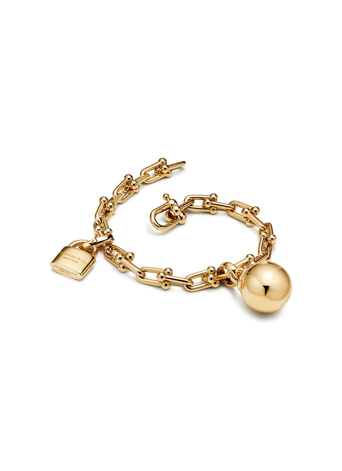 Tiffany & Co. Tiffany HardWear Small armband van 18 karaat geelgoud 81769 - voorkant 6 undefined