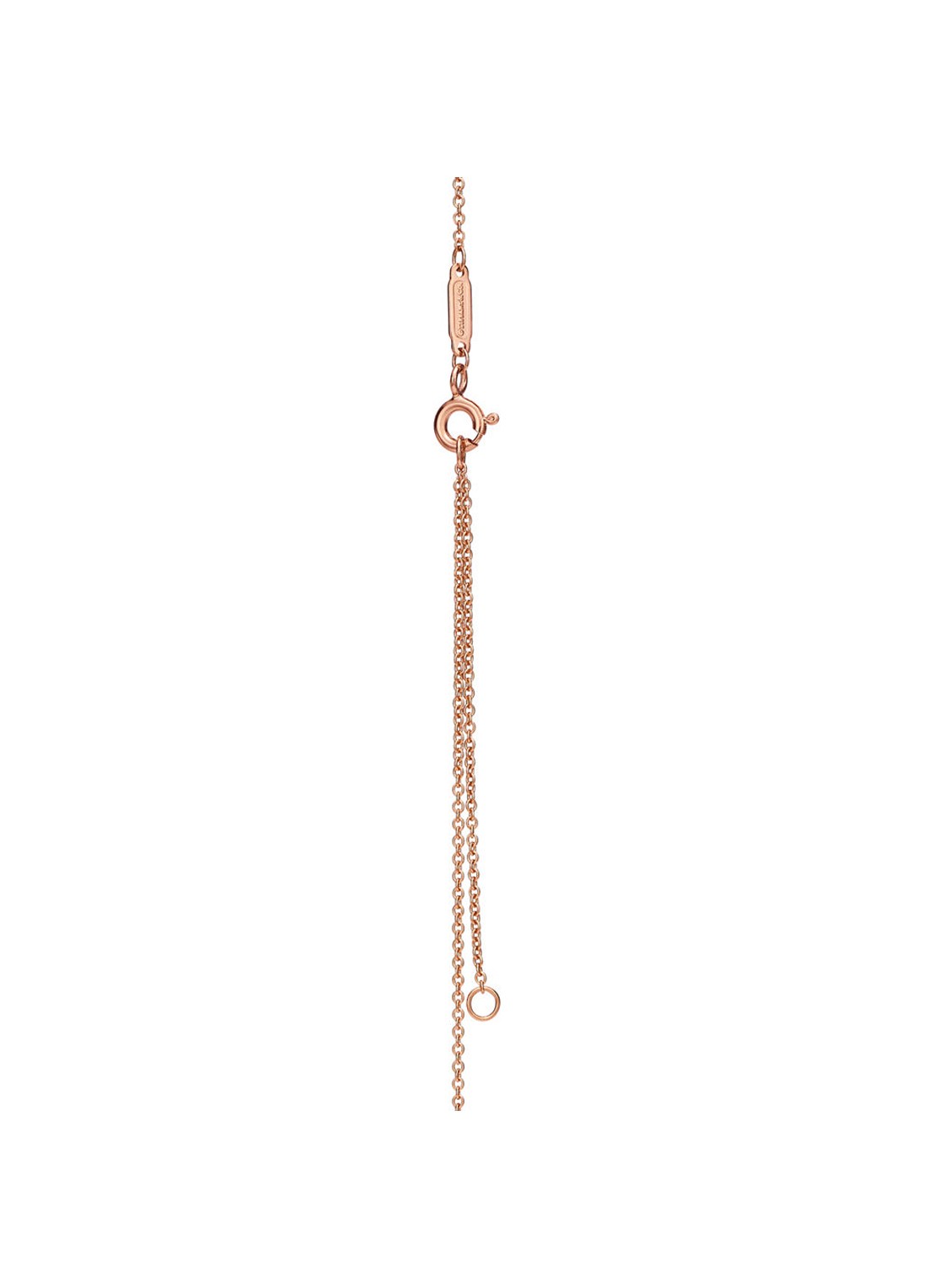 Tiffany & Co. Tiffany Knot ketting van 18 karaat roségoud met diamant 84881 - detail 3 undefined