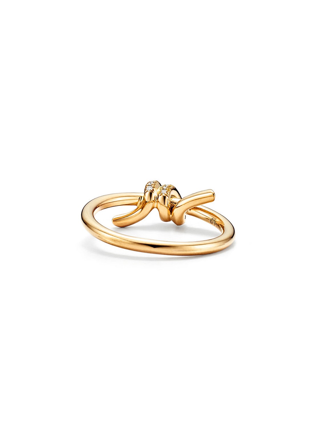 Tiffany & Co. Tiffany Knot ring van 18 karaat geelgoud met diamant 6692 - detail 3 undefined