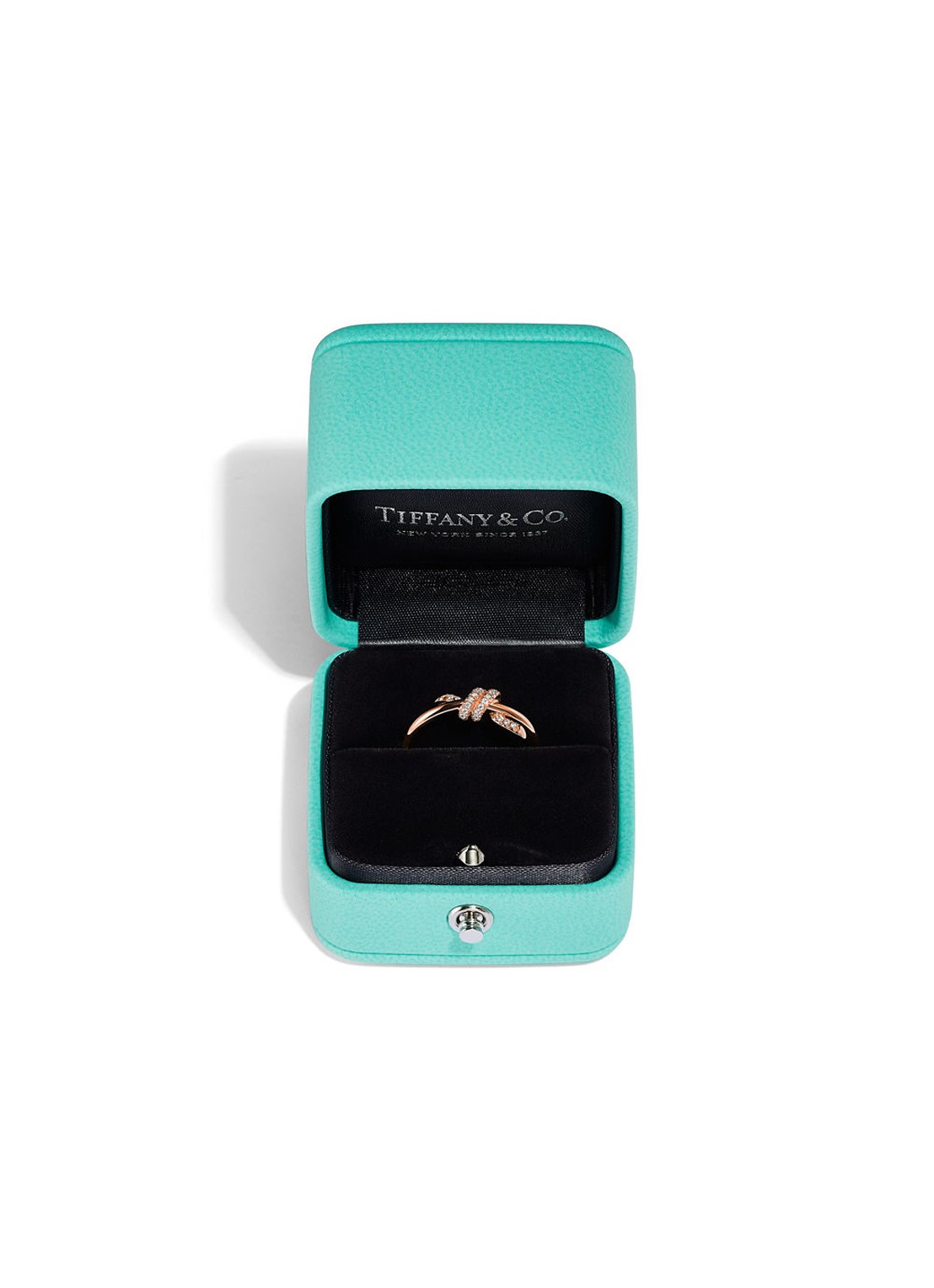 Tiffany & Co. Tiffany Knot ring van 18 karaat roségoud met diamant 10987 - detail 5 undefined