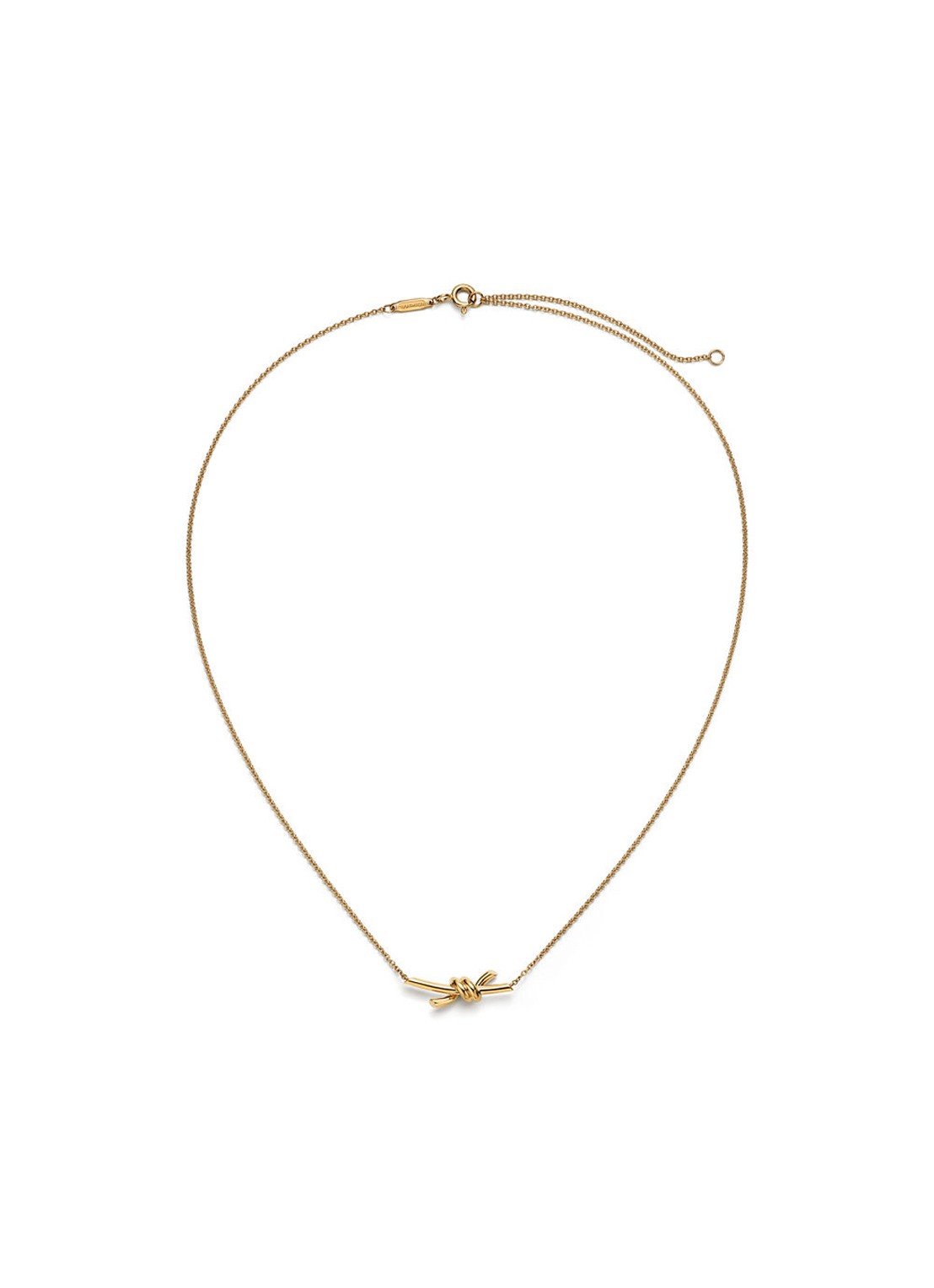 Tiffany & Co. Tiffany Knot Small ketting van 18 karaat geelgoud 84886 - detail undefined