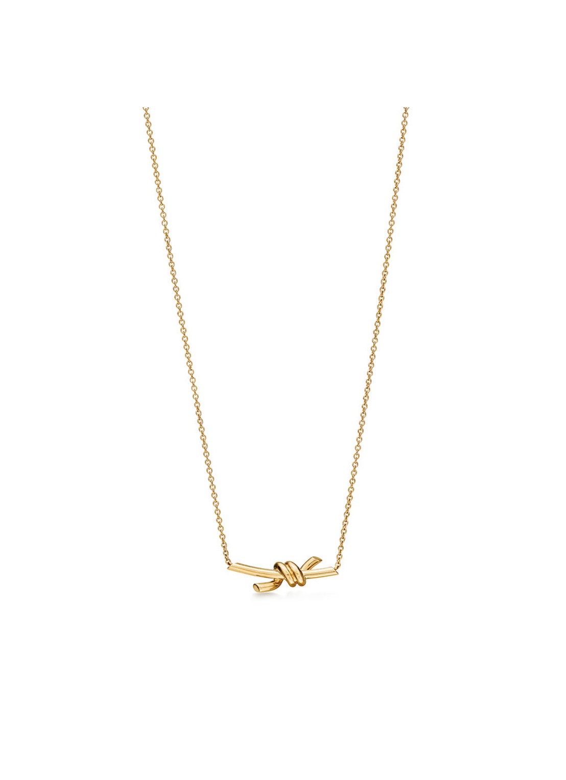 Tiffany & Co. Tiffany Knot Small ketting van 18 karaat geelgoud 84886 - voorkant 7 undefined