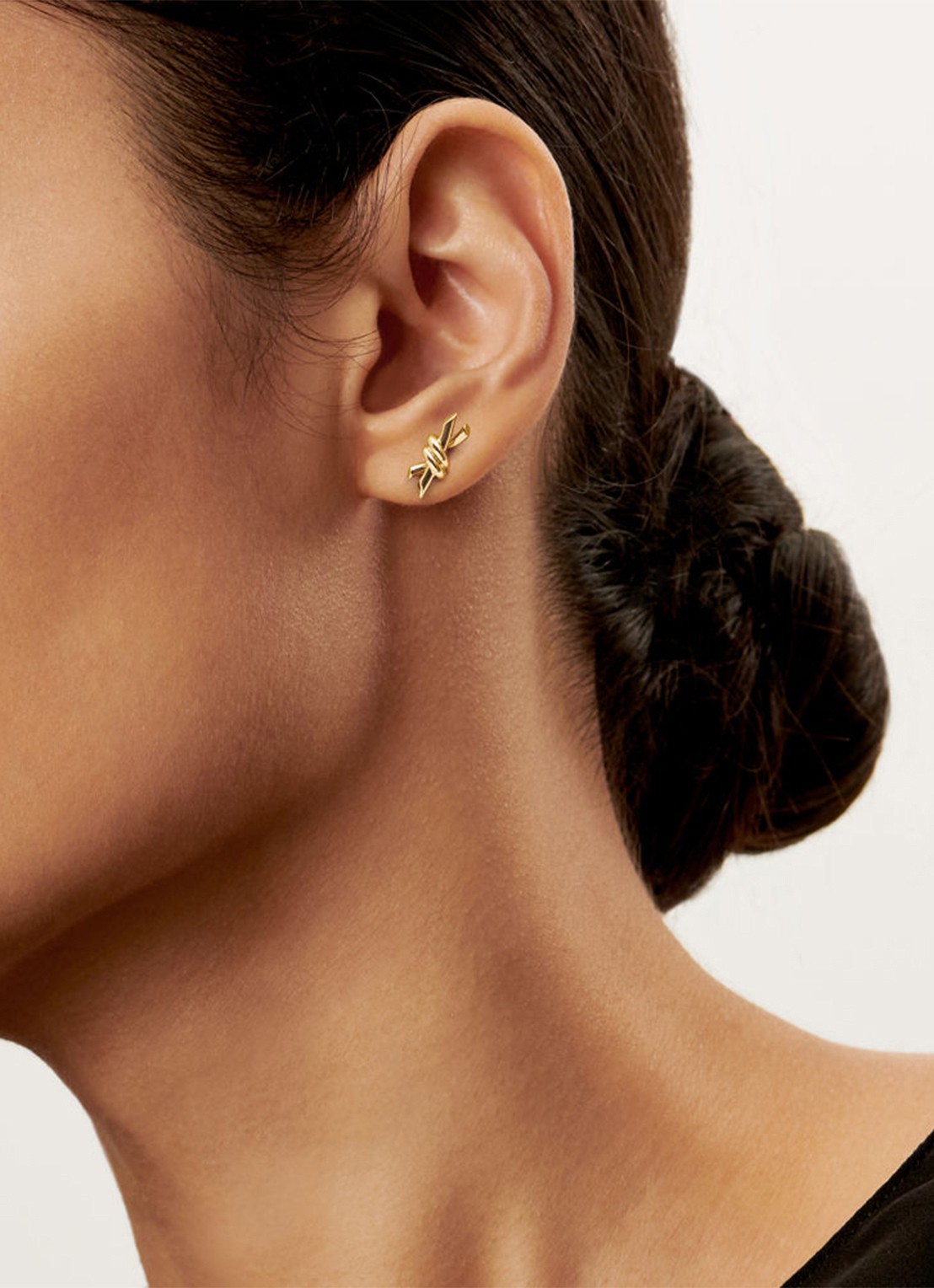 Tiffany & Co. Tiffany Knot Small oorknopjes van 18 karaat geelgoud 84888 - detail undefined