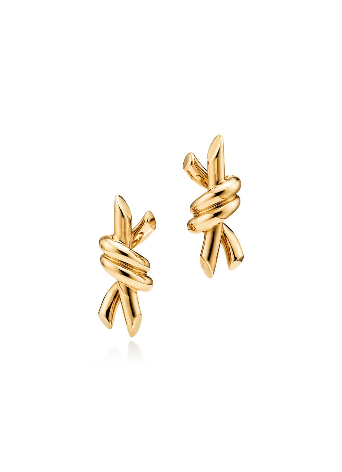 Tiffany & Co. Tiffany Knot Small oorknopjes van 18 karaat geelgoud 84888 - voorkant 4 undefined