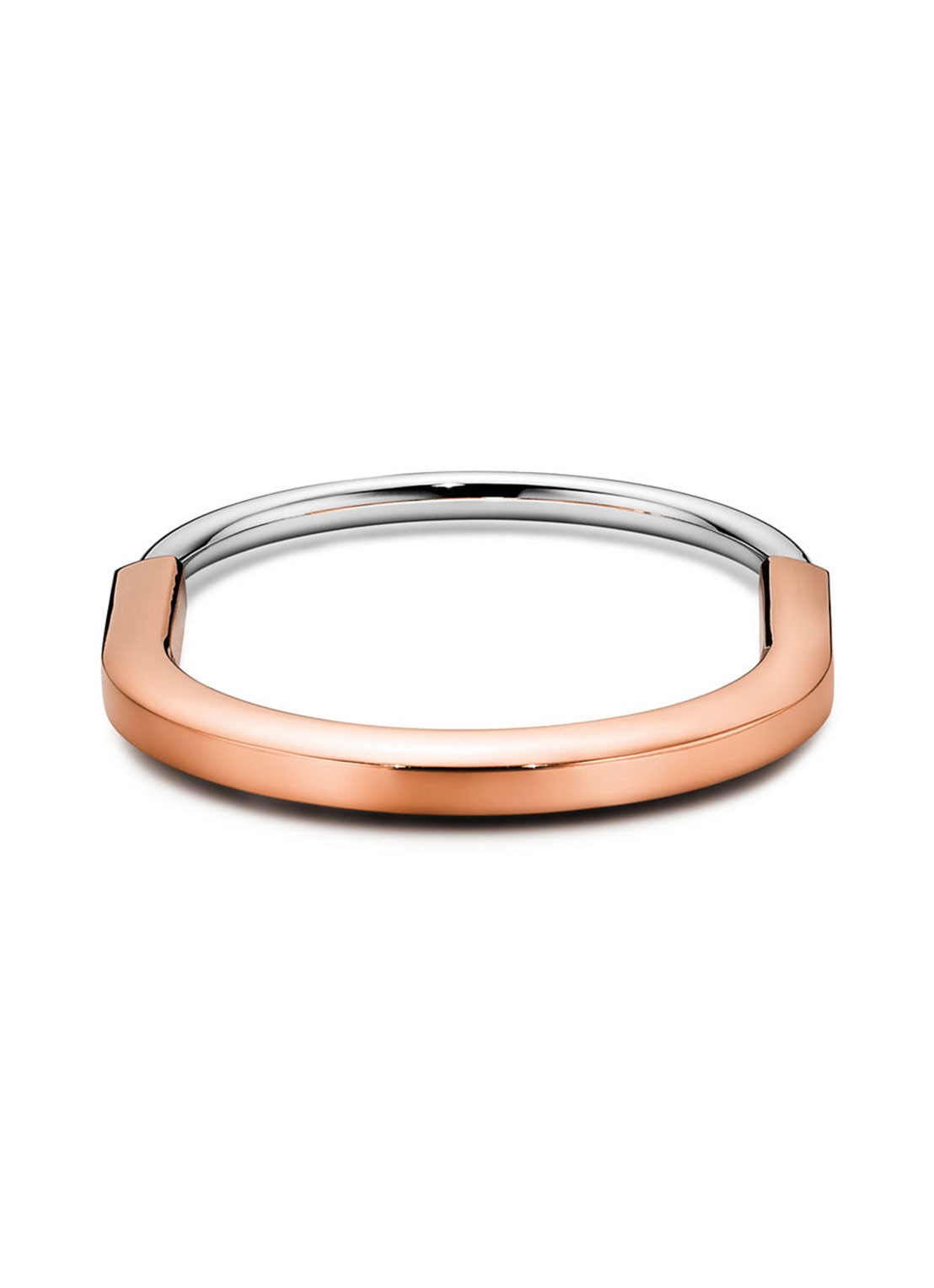 Tiffany & Co. Tiffany Lock bangle van 18 karaat rosé- en witgoud 78990 - detail 5 undefined