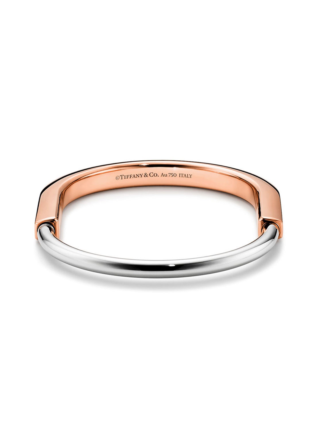 Tiffany & Co. Tiffany Lock bangle van 18 karaat rosé- en witgoud 78990 - detail 7 undefined