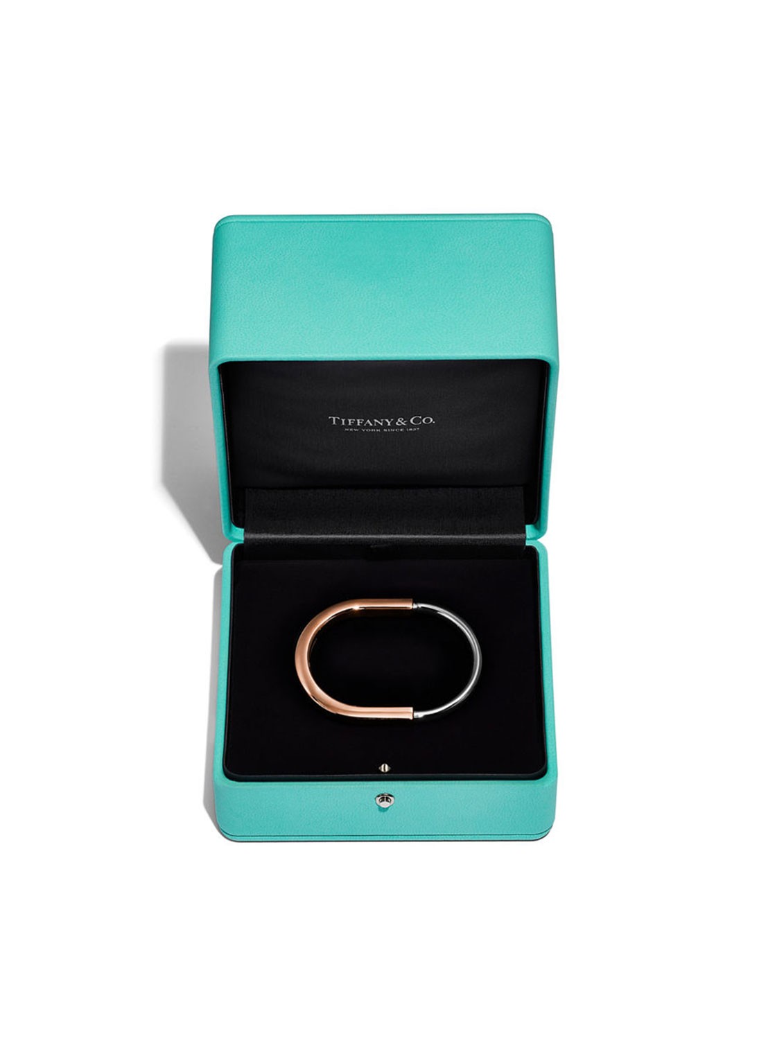 Tiffany & Co. Tiffany Lock bangle van 18 karaat rosé- en witgoud 78990 - detail 8 undefined