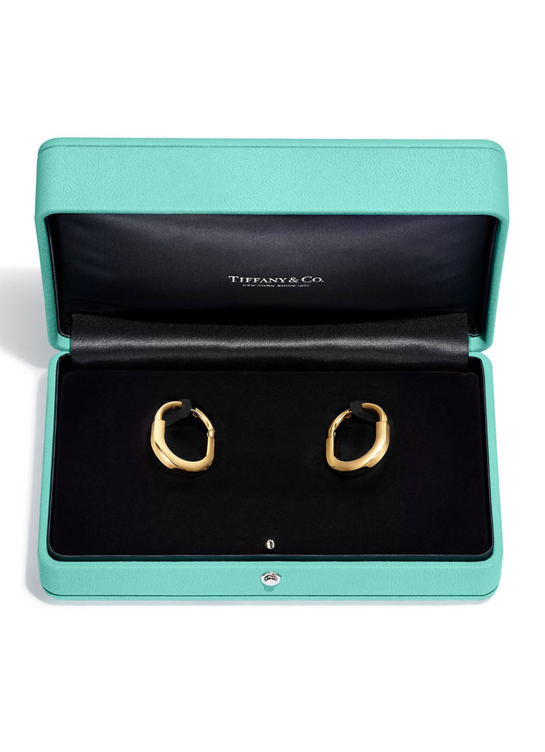 Tiffany & Co. Tiffany Lock oorringen van 18 karaat geelgoud met diamanten, Medium 77295 - detail 5 undefined
