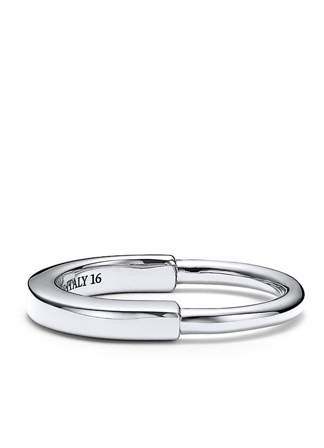 Tiffany & Co. Tiffany Lock ring van 18 karaat witgoud 77310 - voorkant undefined
