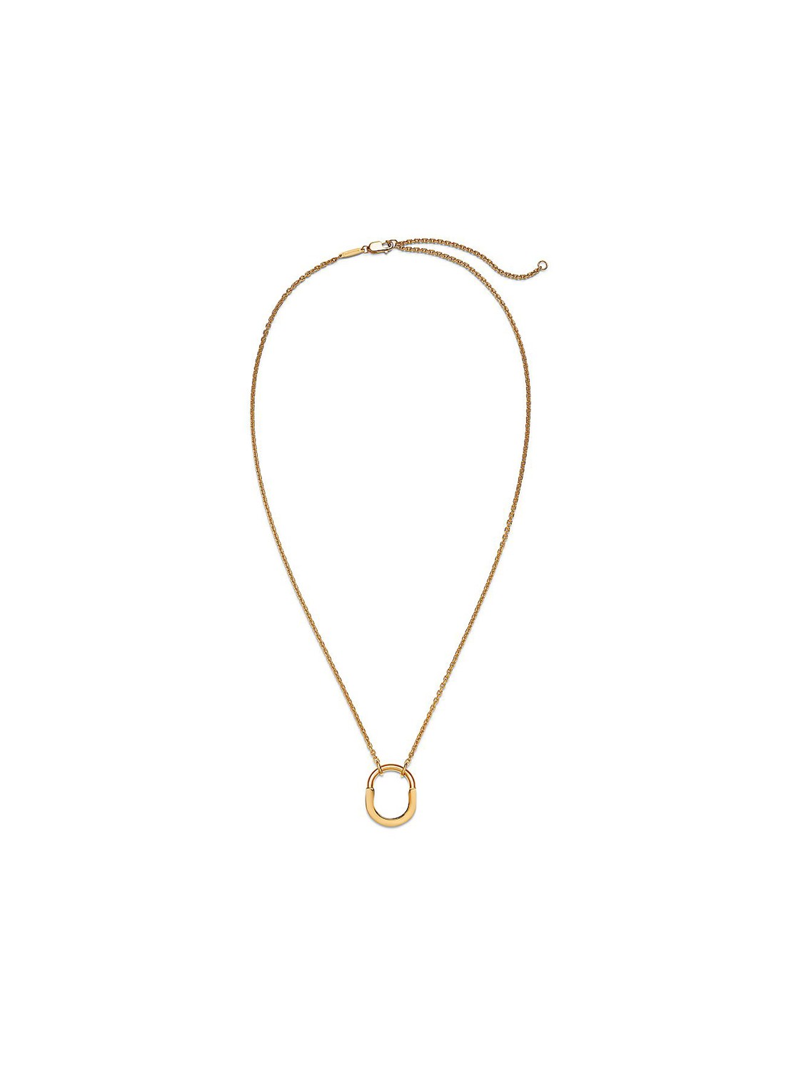 Tiffany & Co. Tiffany Lock Small ketting van 18 karaat geelgoud 82996 - detail undefined