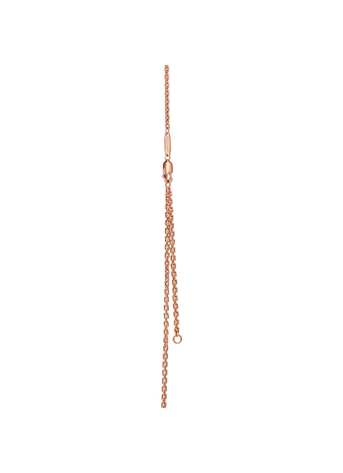 Tiffany & Co. Tiffany Lock Small ketting van 18 karaat roségoud met diamant 82990 - detail 5 undefined