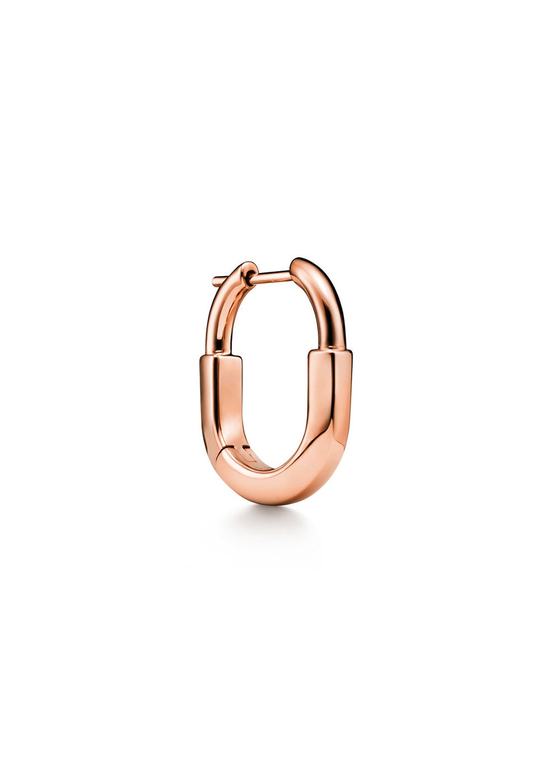Tiffany & Co. Tiffany Lock Small oorringen van 18 karaat roségoud 83007 - voorkant 2 undefined