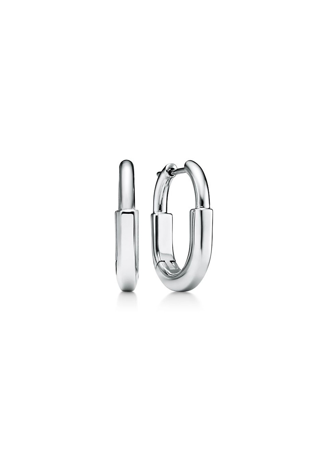 Tiffany & Co. Tiffany Lock Small oorringen van 18 karaat witgoud 83009 - voorkant 4 undefined