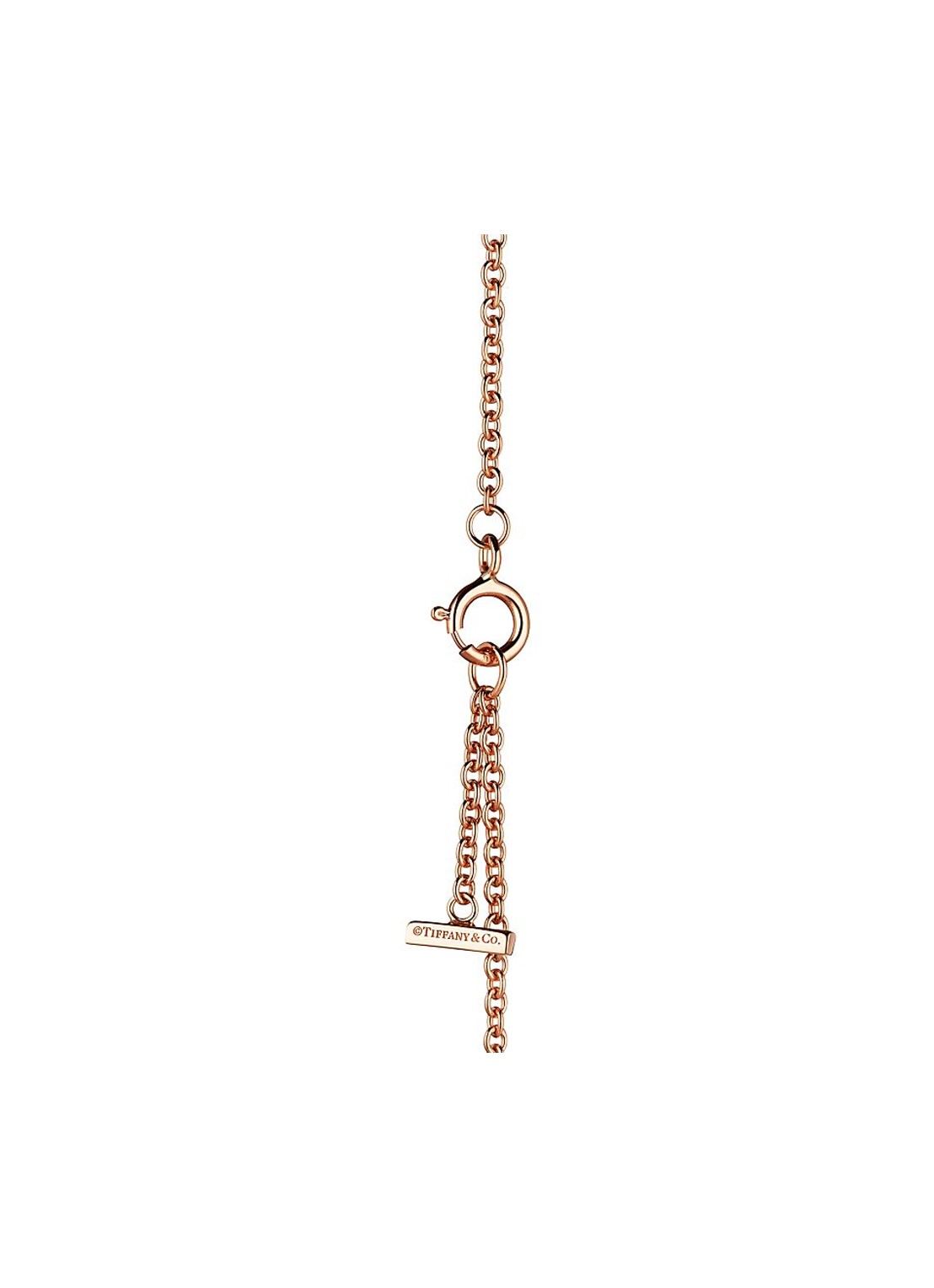 Tiffany & Co. Tiffany T Smile armband van 18 karaat roségoud met diamant  45082 - voorkant 4 undefined