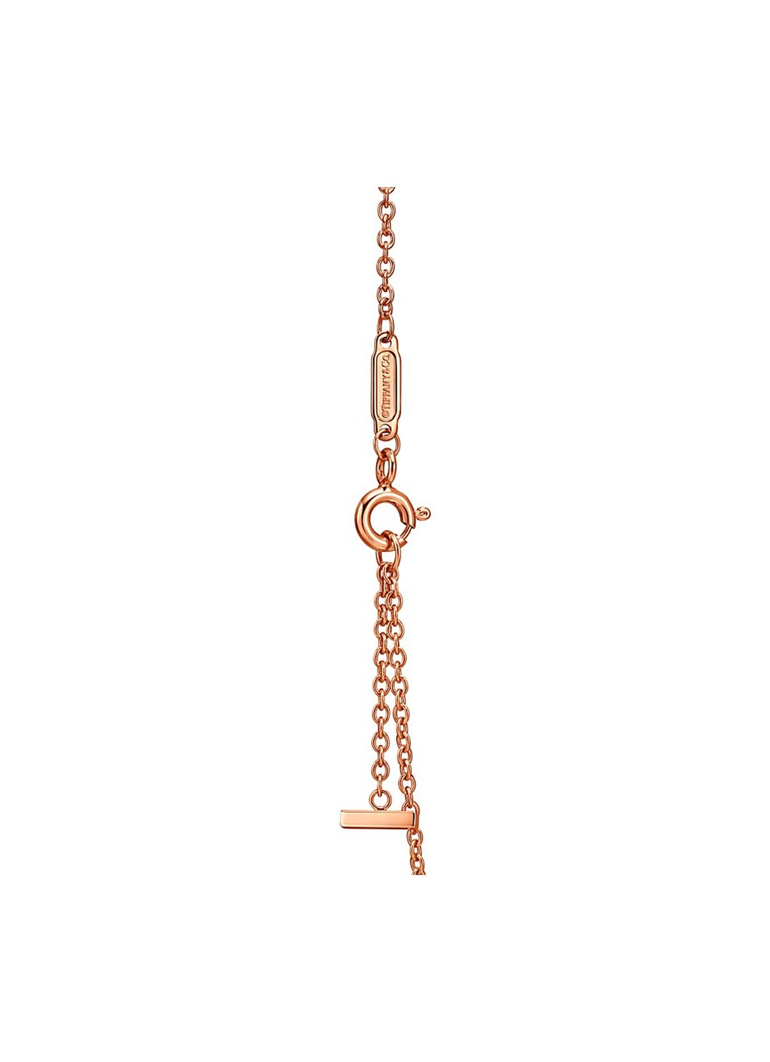 Tiffany & Co. Tiffany T Smile armband van 18 karaat roségoud met diamant 85433 - detail 4 undefined