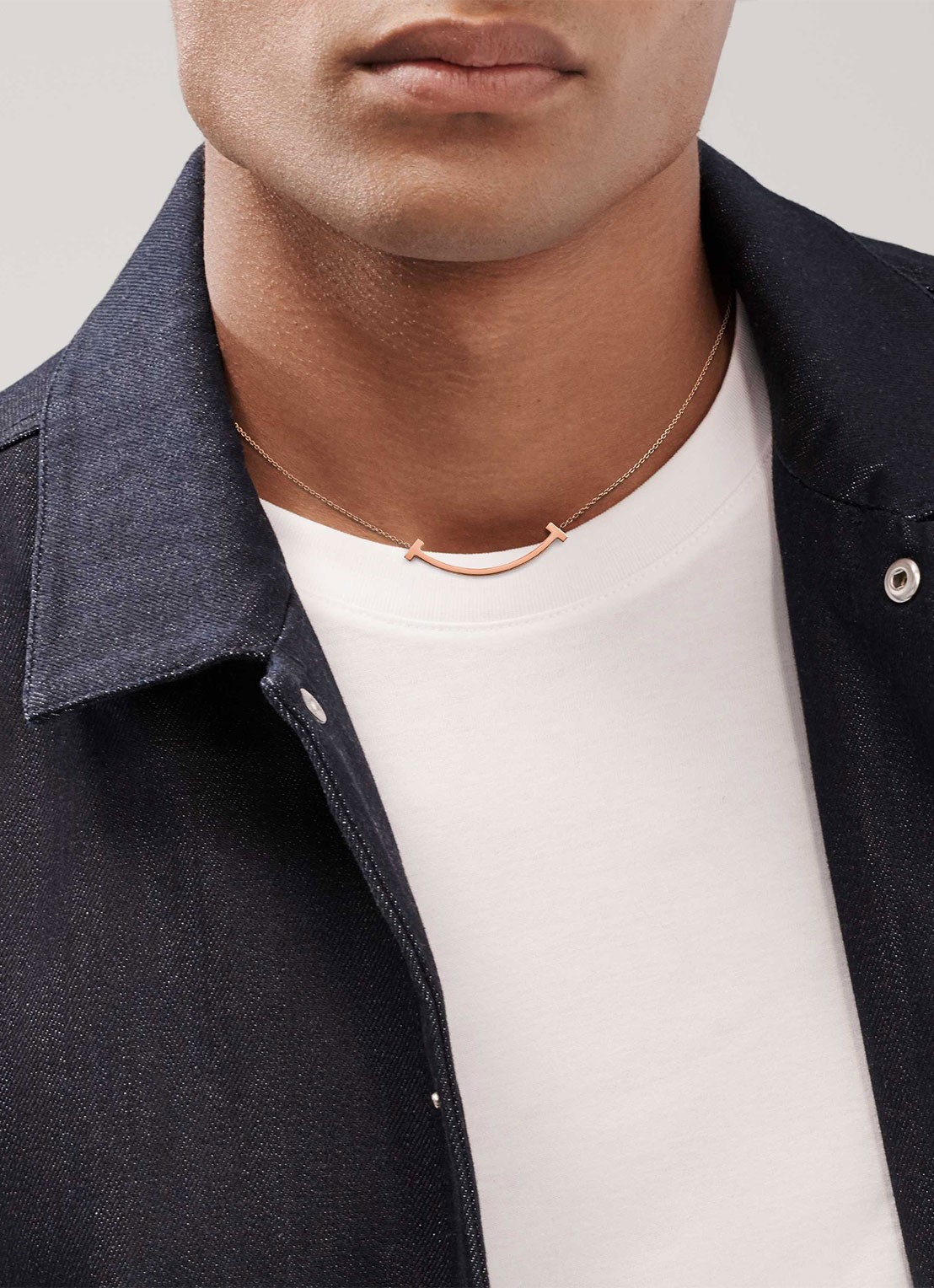 Tiffany & Co. Tiffany T Smile ketting van 18 karaat roségoud 84613 - detail 4 undefined